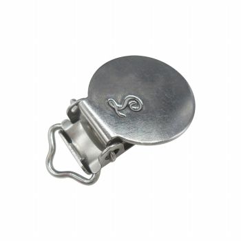 Custom Logo Pacifier Metal Clip Stainless Steel Dummy Clip Metal Pacifier Clip
